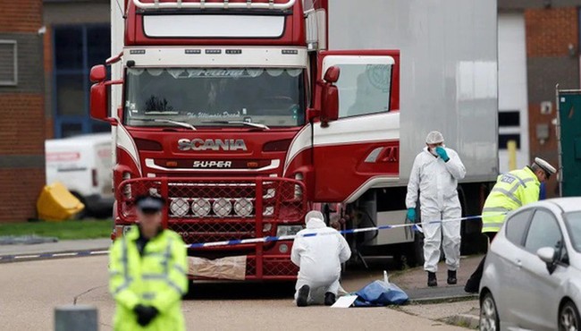 Vụ 39 thi thể trong container: Đoàn công tác Bộ Công an đang làm việc tại Anh