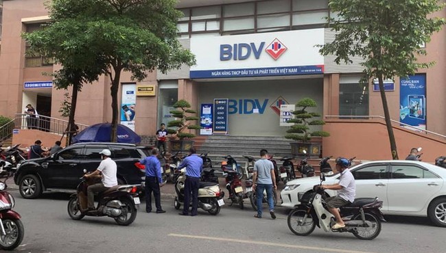 Cướp ngân hàng BIDV: 'Kinh tế khó khăn, nguy cơ cướp cao'
