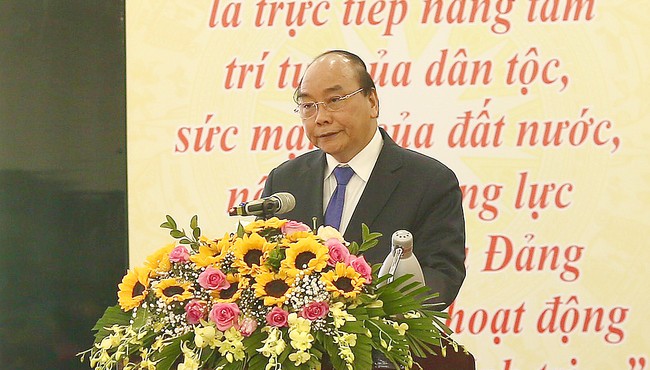 Thủ tướng Nguyễn Xuân Phúc: 'Liên hiệp các Hội KH&KT Việt Nam luôn khẳng định được vị trí, vai trò quan trọng'