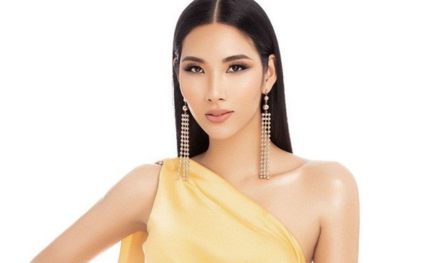 Á hậu Hoàng Thùy nghi nâng ngực thi Miss Universe 2019