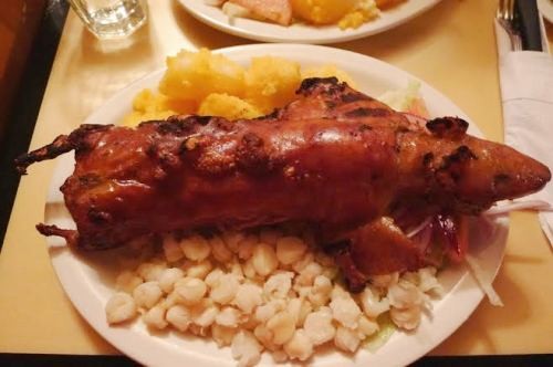 Món chuột lang nướng kinh dị của Peru không phải ai cũng dám ăn