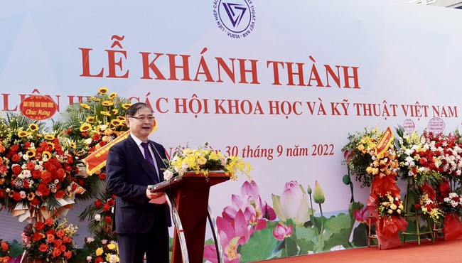Chủ tịch VUSTA Phan Xuân Dũng: Khánh thành trụ sở VUSTA là hành trình trong niềm hạnh phúc lớn lao
