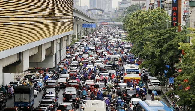 Hà Nội dự kiến dựng 100 trạm thu phí ô tô vào nội thành