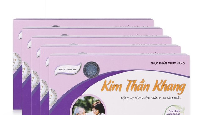 Hoang mang TPCN Kim Thần Khang được quảng cáo như thuốc trị bệnh