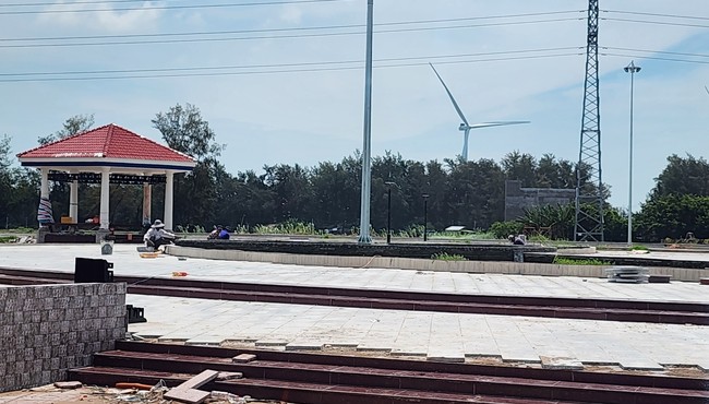 Trà Vinh: Cận cảnh dự án xây dựng công viên xã Trường Long Hòa