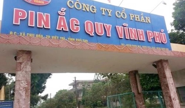 VietinBank Bắc Phú Thọ bán tài sản bảo đảm của Pin ắc quy Vĩnh Phú  