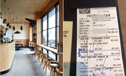 Quán cafe phụ thu 5.000 đồng dịp Tết, cộng đồng mạng bức xúc
