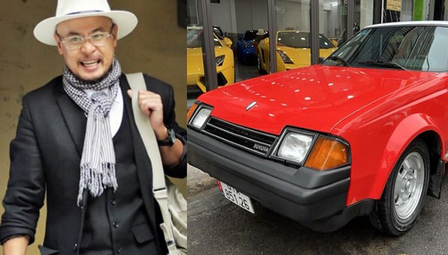 Đặng Lê Nguyên Vũ “cưỡi ông cụ” Toyota Celica gần 50 tuổi du xuân