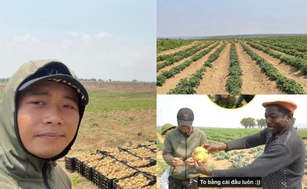 Tận mục nông trại xanh mướt của Quang Linh Vlog