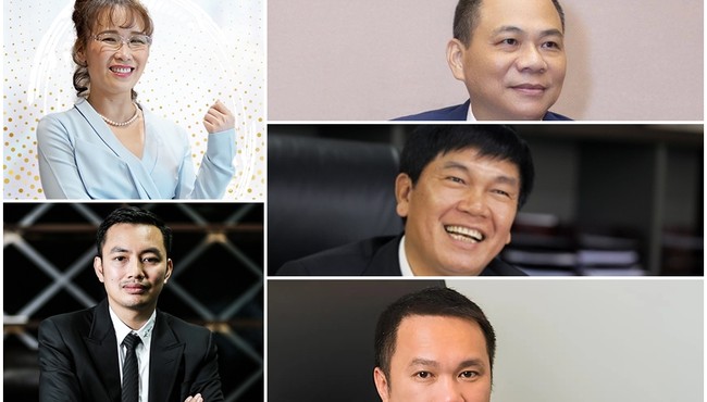 5 đại gia giàu nhất sàn chứng khoán Việt 