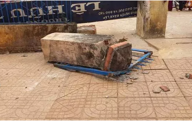 Cổng trường bất ngờ bị sập khiến 1 học sinh lớp 4 tử vong ở Đắk Nông 