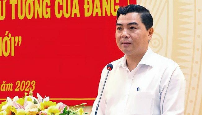 Tân Bí thư tỉnh Bình Thuận Nguyễn Hoài Anh sinh năm 1977 