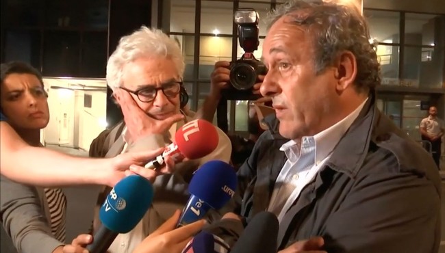 Cựu chủ tịch UEFA Michel Platini được phóng thích sau khi bị tạm giữ 