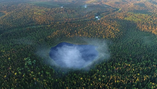 Mê mẩn trước vẻ đẹp kỳ vĩ của rừng taiga ở nước Nga