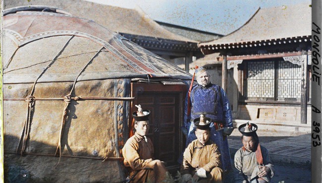 Đời sống ở Mông Cổ năm 1913 qua loạt ảnh màu quý hiếm
