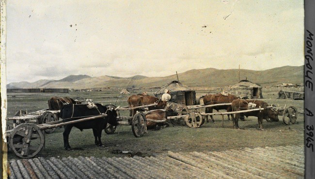 Mông Cổ năm 1913 cực độc lạ qua loạt ảnh màu quý hiếm