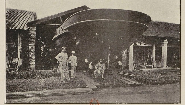 Ảnh tư liệu hiếm về giao thông đường thủy Sài Gòn năm 1908