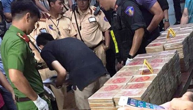 Phá đường dây ma tuý cực lớn do người Đài Loan cầm đầu thu gần 500 bánh heroin