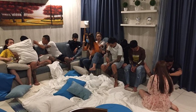 Nhóm 'dân chơi' thác loạn ma tuý tập thể trong căn hộ khu du lịch Oceanami