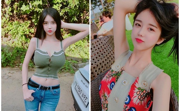 Vòng 1 căng tràn đầy sức sống của hotgirl Hàn Quốc 