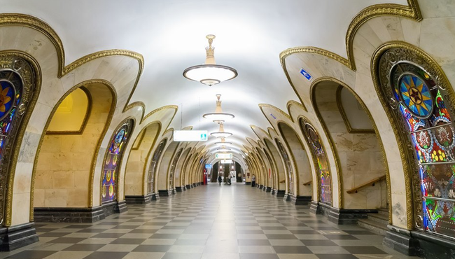 'Thế giới ngầm' lộng lẫy dưới lòng đất Moscow 