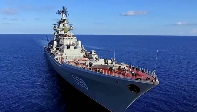 Soi tàu tuần dương được gọi là 'kho tên lửa trên biển' của Nga