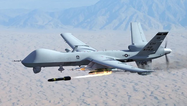 Giá chiếc UAV MQ-9 của Mỹ vừa bị Houthi bắn hạ