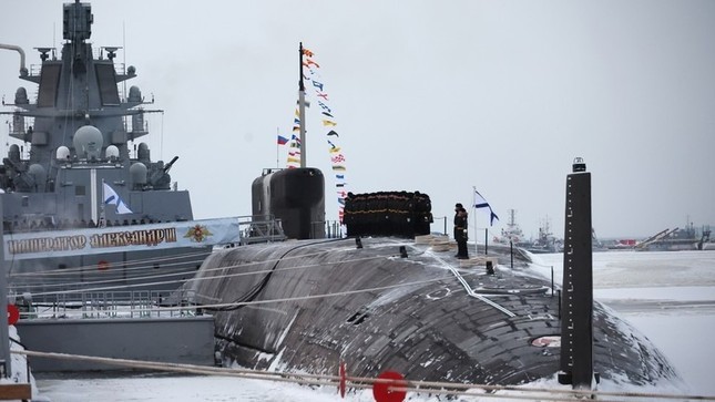 Xem 2 tàu ngầm hạt nhân vô song Nga vừa ra mắt