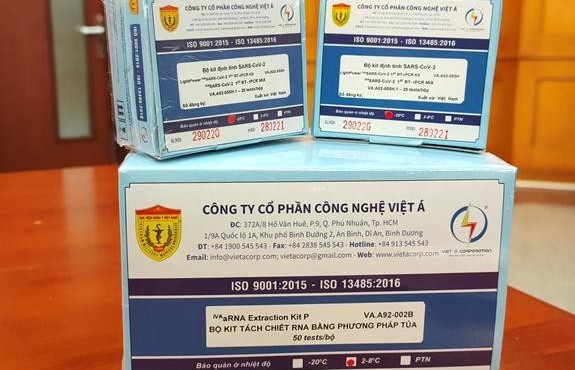 Những địa phương nào được Công ty Việt Á bán kit test?