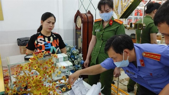 Tiệm vàng ở An Giang trốn thuế hơn 10.000 tỉ đồng