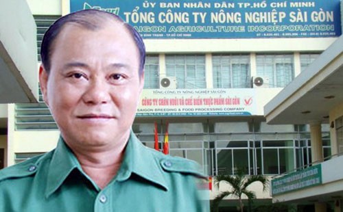 Đình chỉ công tác Tổng giám đốc Tổng công ty nông nghiệp Sài Gòn Lê Tấn Hùng