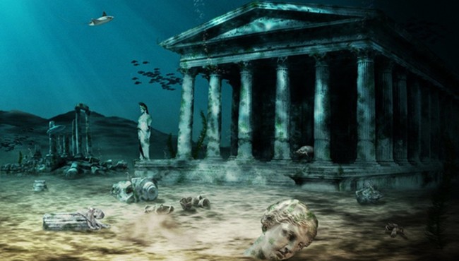 10 sự thật bí ẩn về thành phố mất tích Atlantis dưới nước
