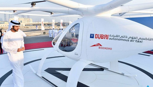 Dự án taxi bay sẽ được Dubai tái khởi động vào năm 2026