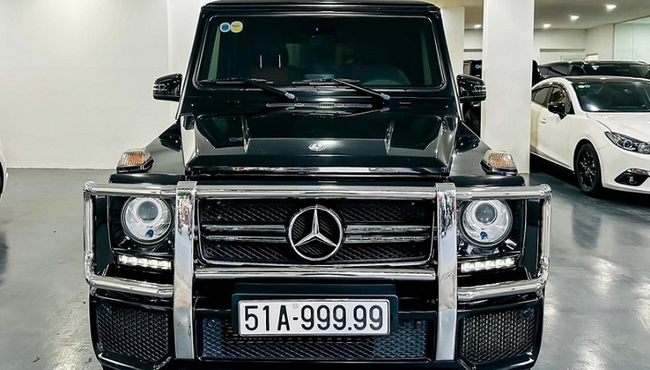 Xe sang Mercedes-Benz G63 AMG ngũ quý 9 giá gần 11 tỷ đồng