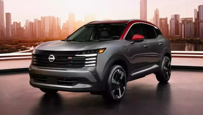 SUV Nissan Kicks 2025 thế hệ mới tăng mạnh kích thước