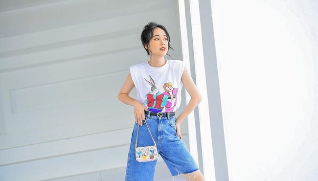 Gu thời trang sành điệu của MC Mai Phương dự thi Hoa hậu Việt Nam 2020 