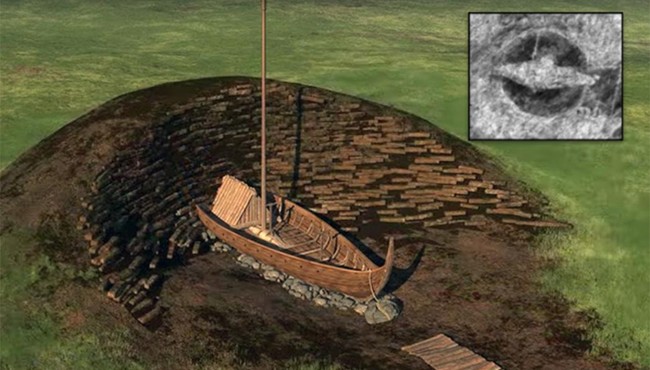 Bí mật về 'mộ thuyền' của người Viking