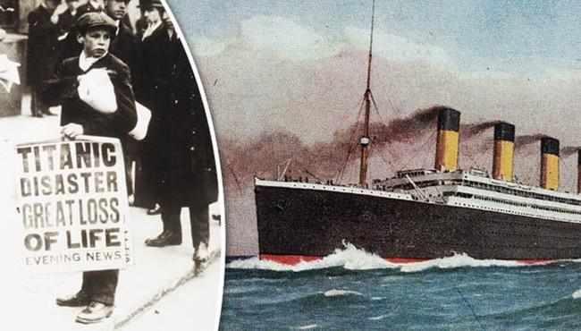 Tàu Titanic huyền thoại chìm vì lý do nào khác ngoài tảng băng trôi?