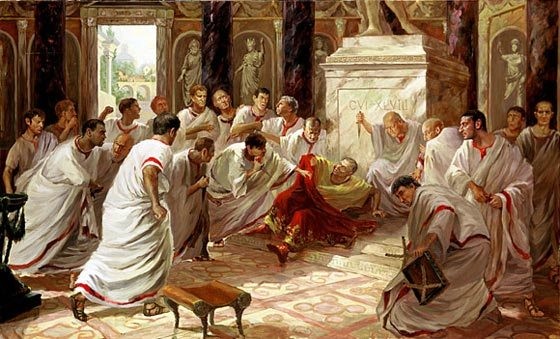 Vì sao chúa tể đế chế La Mã bị 60 cận thần đâm chết?