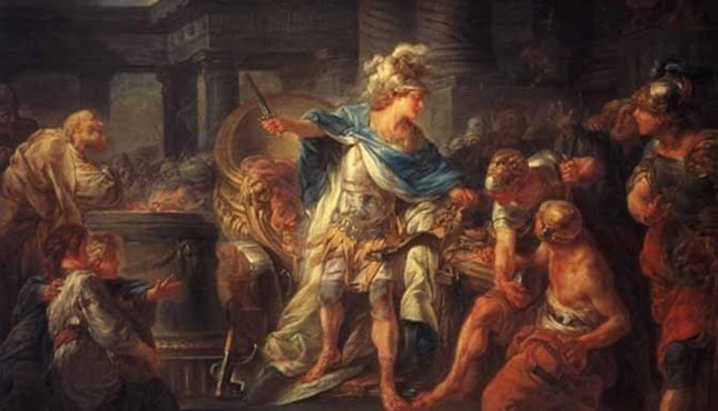 Alexander Đại đế chiếm được các đảo trù phú nhờ chiến thuật nào? 