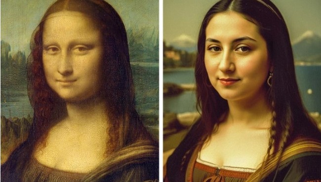 Bất ngờ vời chân dung Mona Lisa, Isaac Newton... sau khi AI phục dựng 