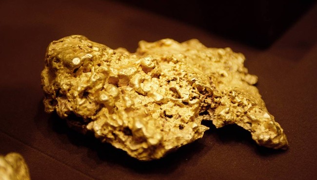 Người đàn ông đào được cục vàng khổng lồ nặng 10kg 