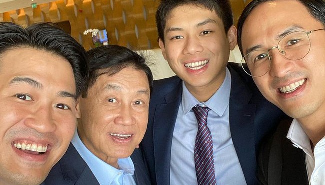 4 con trai của đại gia Johnathan Hạnh Nguyễn vừa giỏi vừa điển trai 