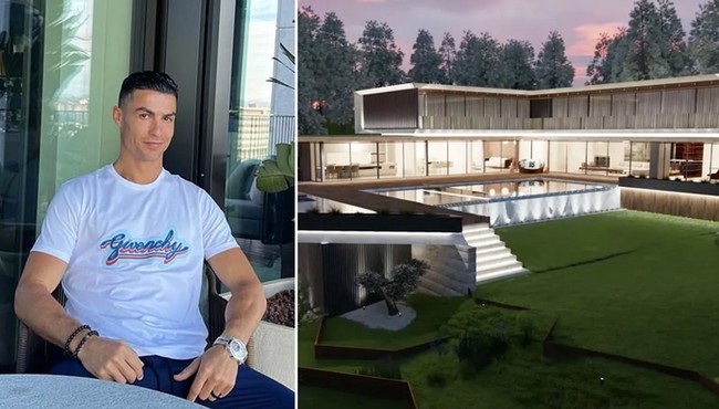 Siêu biệt thự "đắt nhất Bồ Đào Nha" của Cristiano Ronaldo rộng 2.700 m2