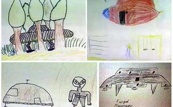 62 học sinh nhìn thấy 3 quả cầu bay kỳ lạ nghi là UFO