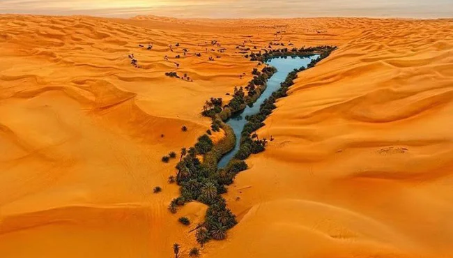 Khám phá “thiên đường đã mất” ở sa mạc Sahara