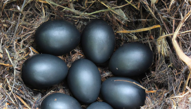Hiếm có khó tìm quả trứng đen sì giá “chát” cả triệu đồng