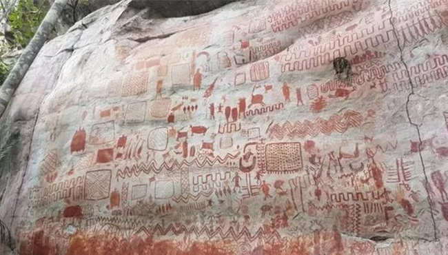 Bức tranh cổ cho thấy con người định cư ở Colombia 12.600 năm trước
