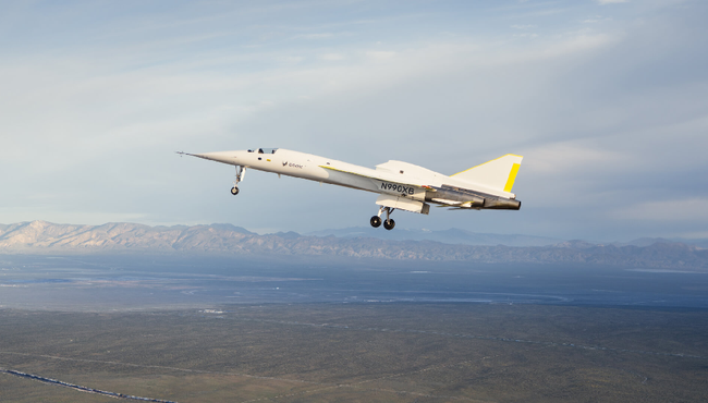 Máy bay Overture có thể bay với tốc độ khoảng 2.100 km/h