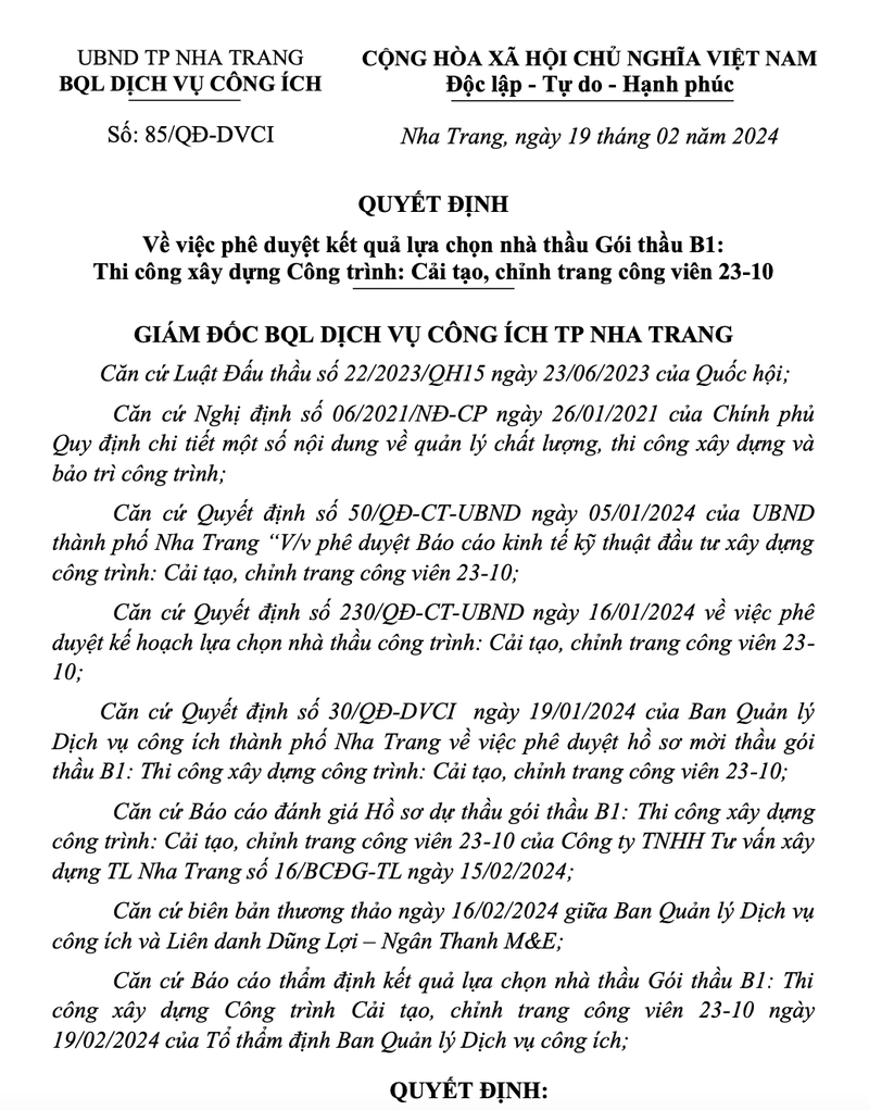 Dung Loi mot minh mot ngua trung goi thau cua BQL Dich vu cong ich Nha Trang-Hinh-3